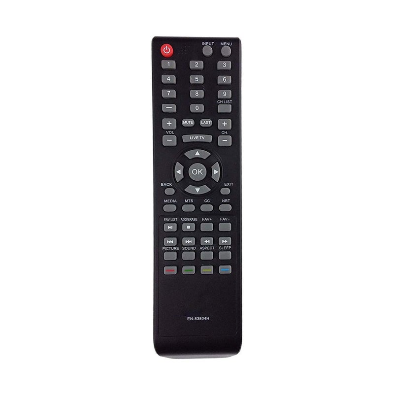 UBay EN-83804H TV Remote Control Replaced for Hisense HD 32H3080E 32H3308 32H3D 40EU3000 40H3080E 40H3D 43H3080E 43H3D Hisense Televisions - Image 1